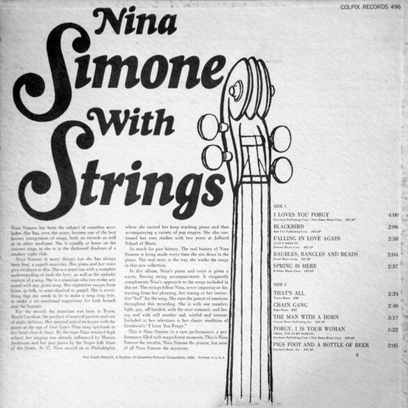 Nina Simone: With Strings