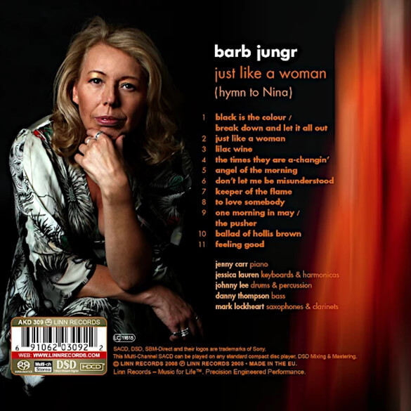 JUST LIKE A WOMAN - BARB JUNGR