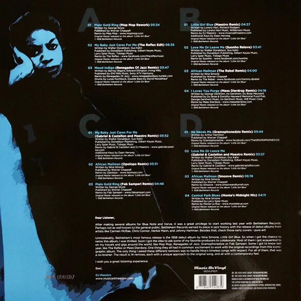 Nina Simone: Little Girl Blue Remixed