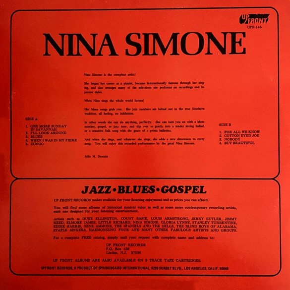 NINA SIMONE